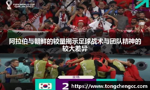 beats365阿拉伯与朝鲜的较量揭示足球战术与团队精神的较大差异